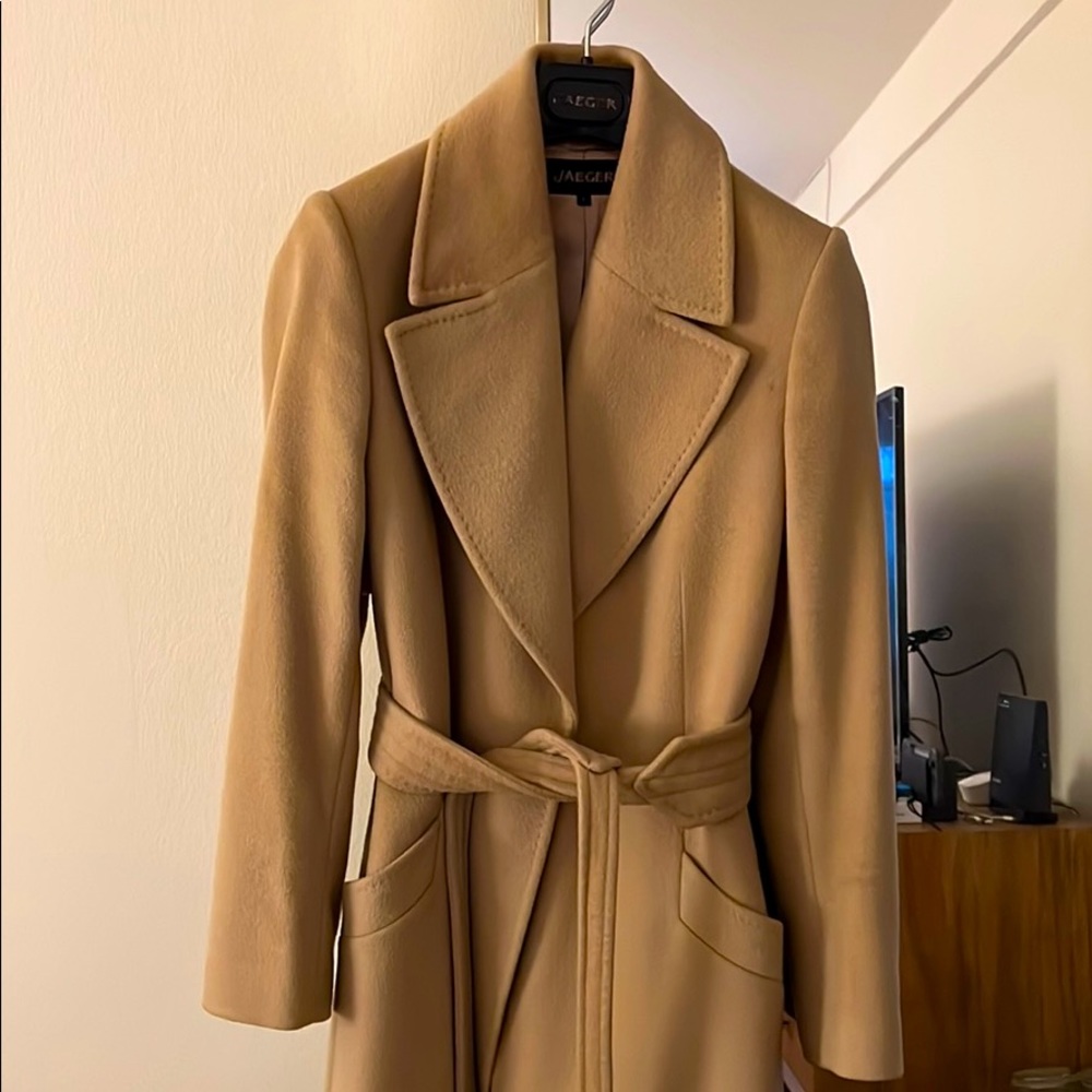 Jaeger Wool Tan Coat